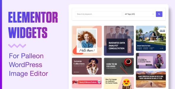 Calumma - Elementor Widgets For Palleon WordPress Image Editor