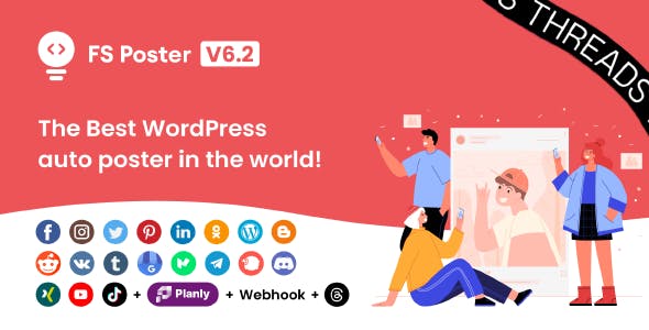 FS Poster - WordPress Social media Auto Poster & Scheduler [Facebook, Instagram, Twitter, Pinterest]