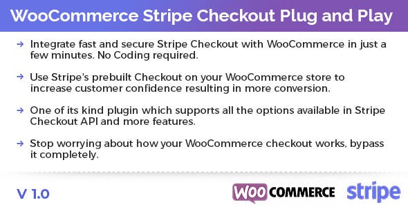 WooCommerce Stripe Checkout Plug and Play